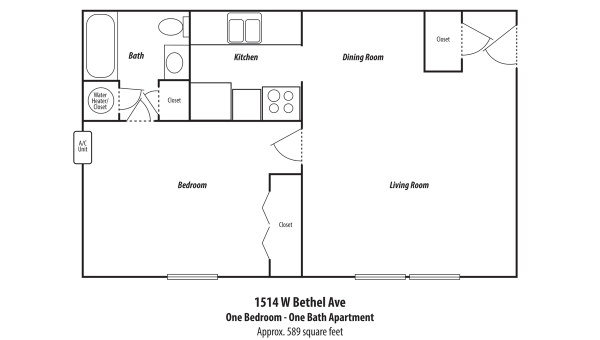 1514 Bethel Floor Plan